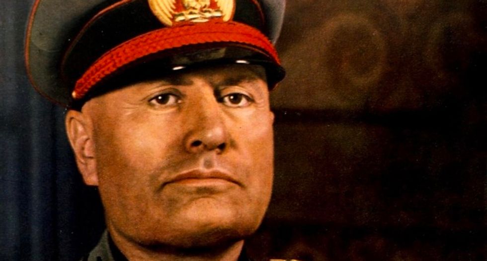 Mussolini's granddaughter defends Trump in fight with Jim Carrey over Twitter post about ‘fascism’