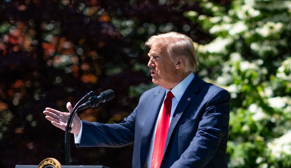 Conservative publication slams Trump for promoting ‘vile’ and ‘illogical’ conspiracy theory