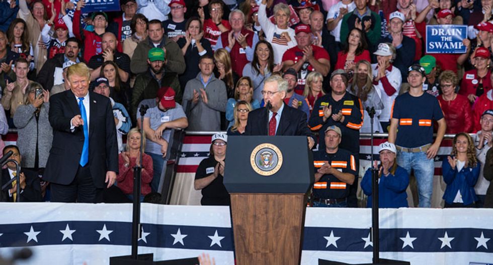 New leaks from Trump's campaign — that he said didn't exist — expose his embarrassing poll numbers