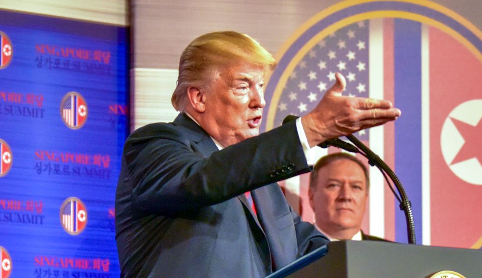 Trump's public displays of erratic behavior are symptomatic of a country that's gone off the rails