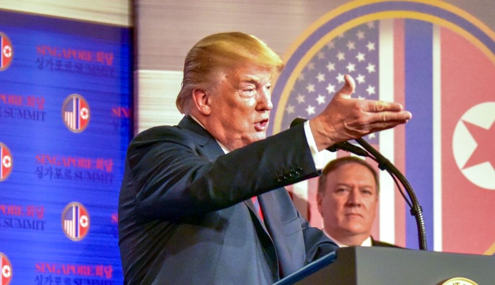 Trump's public displays of erratic behavior are symptomatic of a country that's gone off the rails