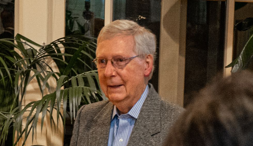 McConnell laughs when asked if COVID-19 bill will pass by end of next week — when unemployment insurance expires for 30 million