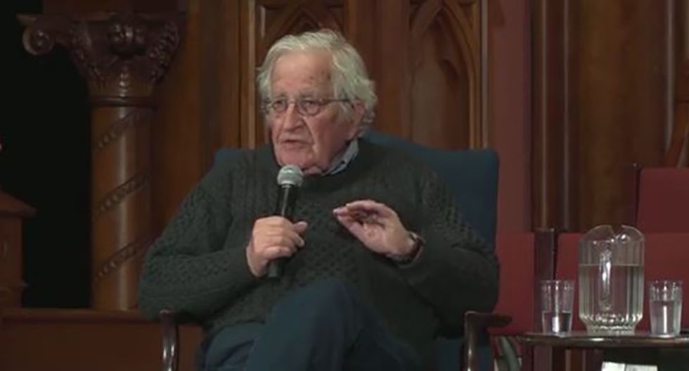 Chomsky: Arrest of Assange is 'scandalous' and highlights shocking extraterritorial reach of US