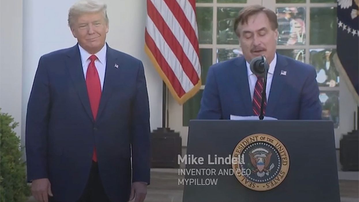 Listen: MyPillow CEO claims Twitter was 'running' his account after suspending him in off-the-rails interview