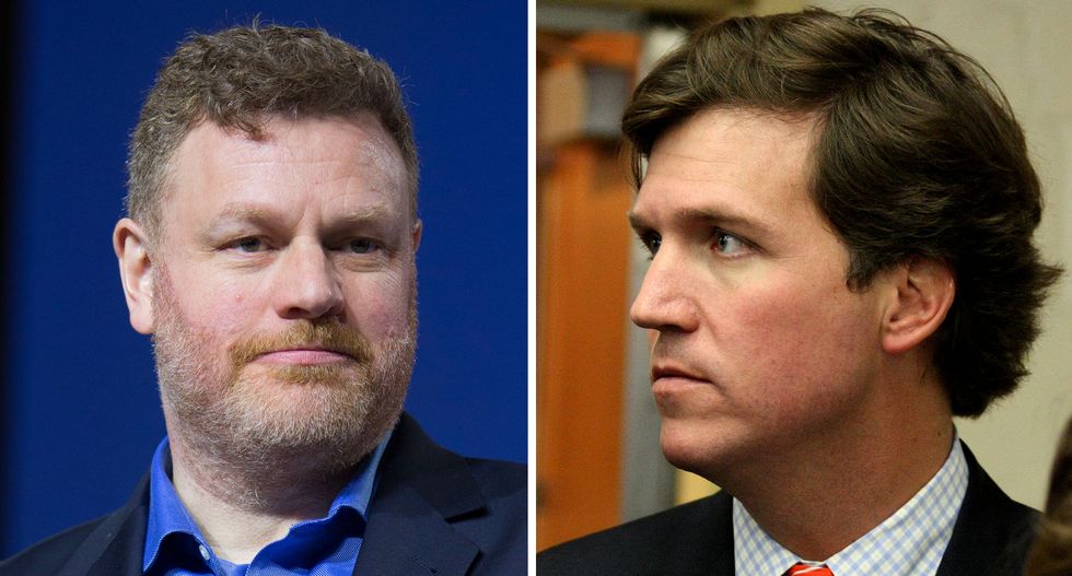 Far-right Tucker Carlson guest given airtime to rage against 'godless' and 'post-Christian' France after Notre Dame fire