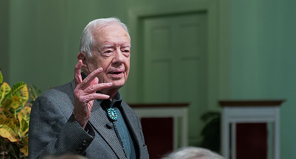 Jimmy Carter: US is the 'most warlike nation in history of the world'