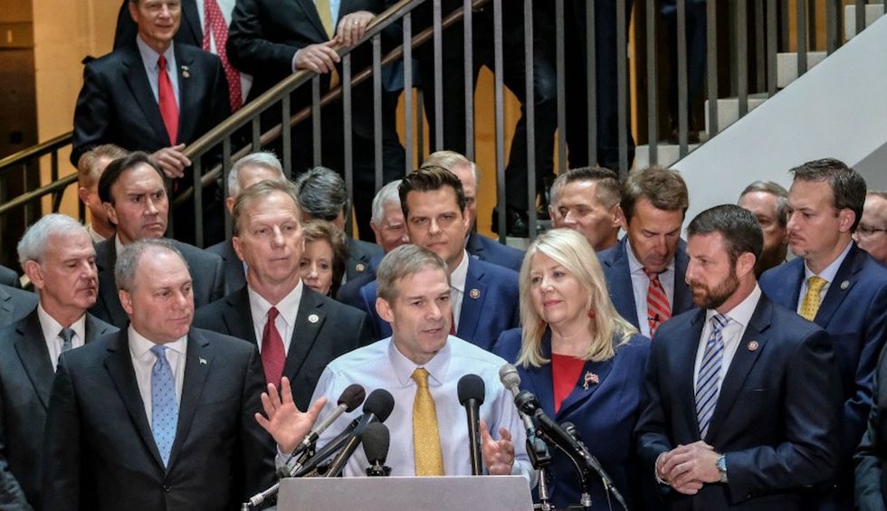 The Republicans are on a sinking ship — and they're tearing each other apart