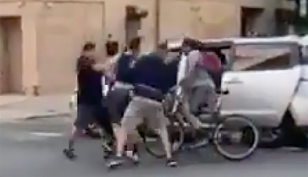 'This is kidnapping': Video shows plainclothes officers throwing NYC protester into unmarked van