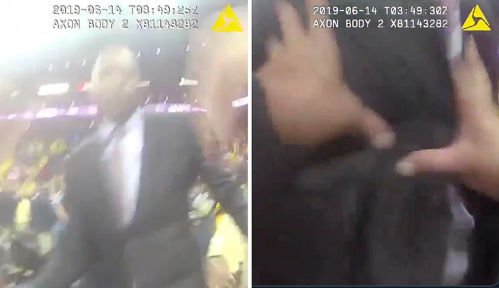 Watch: Newly released body cam footage shows sheriff’s deputy initiated shoving match with Toronto Raptors president Masai Ujiri