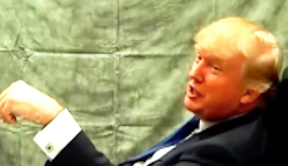 Newly revealed video catches Trump on hot-mic whining about fraud case