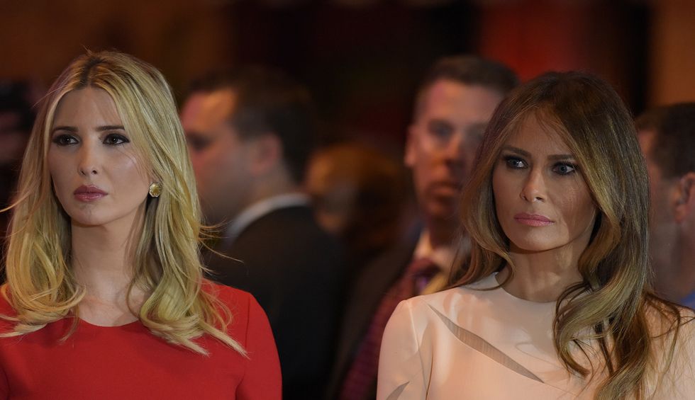 Melania Trump would ‘roll her eyes’ and 'mumble no thank you' when Ivanka talked about becoming ‘America's first female president’: book