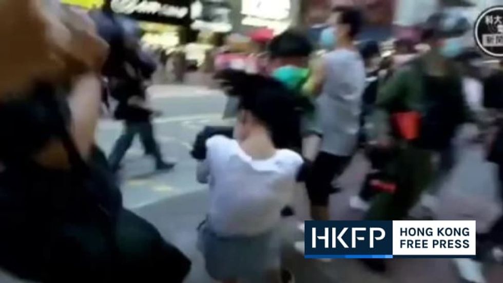 Video: Hong Kong police say ‘minimum force’ was used to tackle fleeing 12-year-old girl during pro-democracy demo