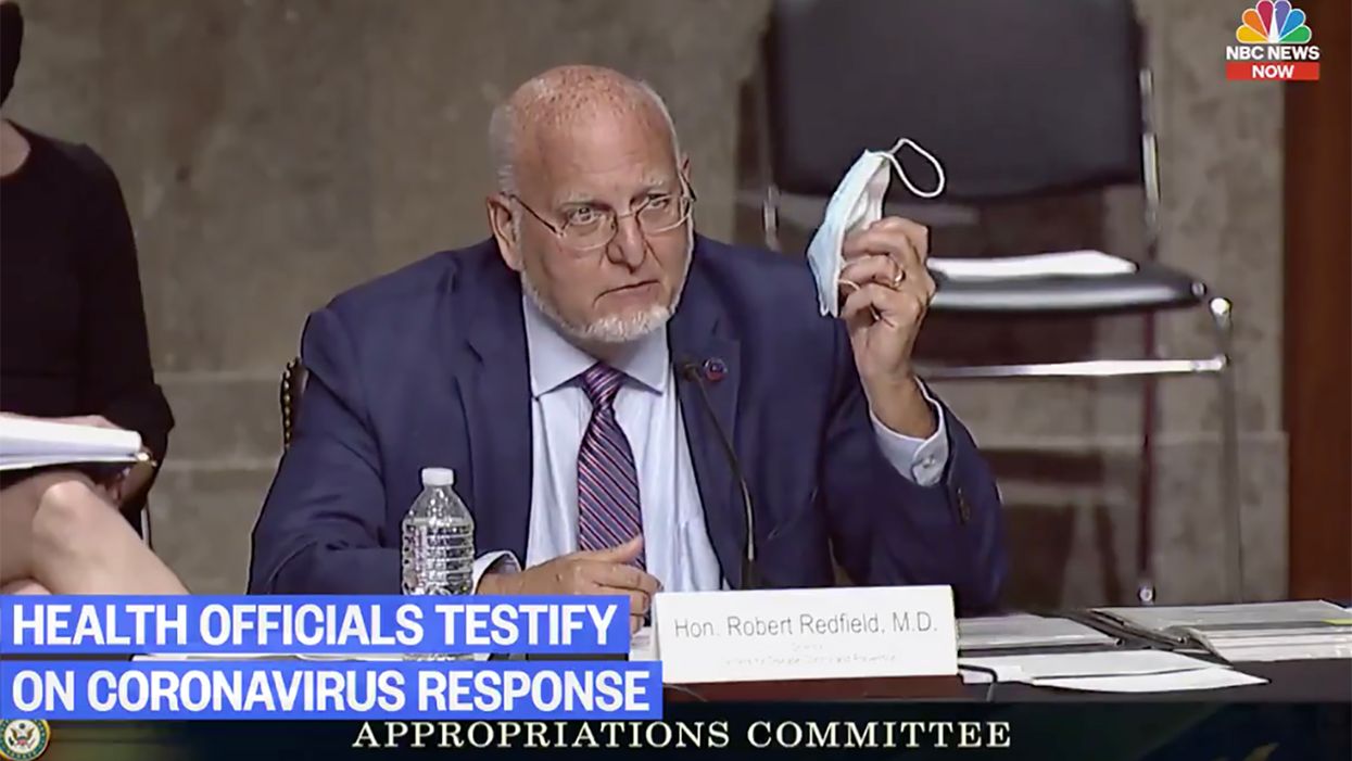 Robert Redfield proves he never should have been in charge of the CDC