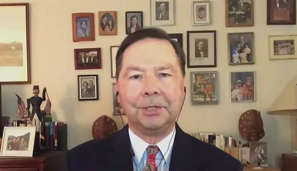 A lawyer for the conservative Heritage Foundation hosted secret meetings with state election officials — and no Democrats were invited