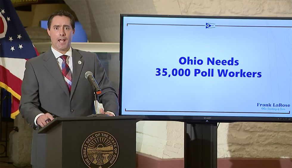Ohio county judge smacks down GOP secretary of state's 'wholly arbitrary' ballot drop box directive