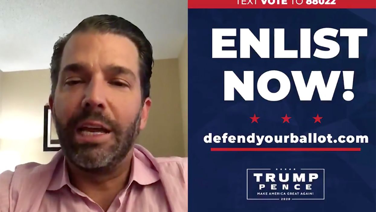 Donald Trump Jr. thinks his father is ‘acting crazy’ and is desperate to rein him in: report