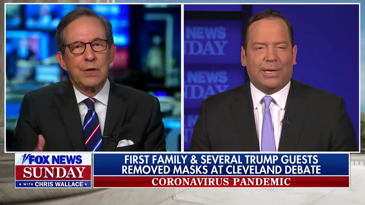 Chris Wallace triggers Trump aide meltdown over first family not wearing masks