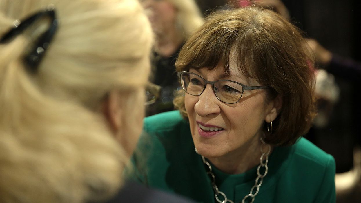 Susan Collins shows her true self in the last days of a tight race