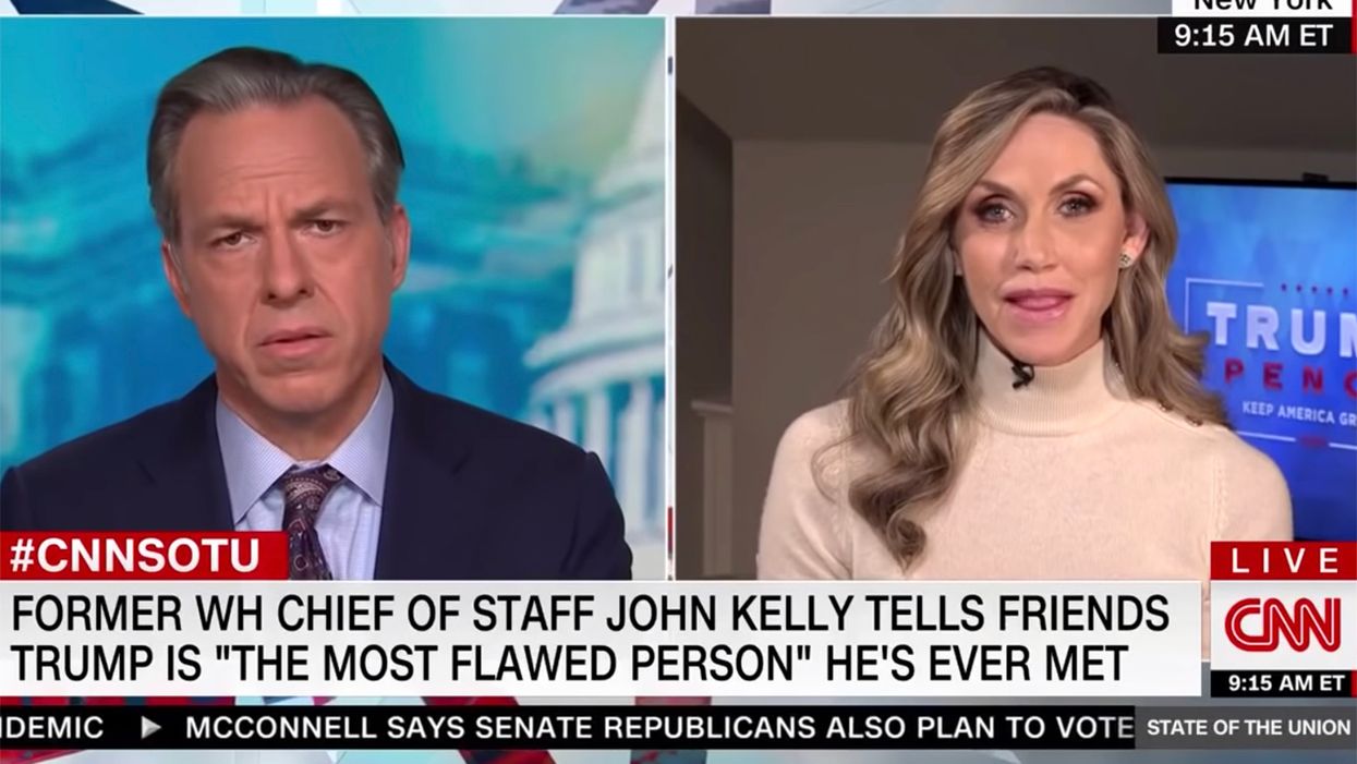 ‘You have no standing’: CNN's Tapper corners Lara Trump after she links stuttering to ‘cognitive decline’