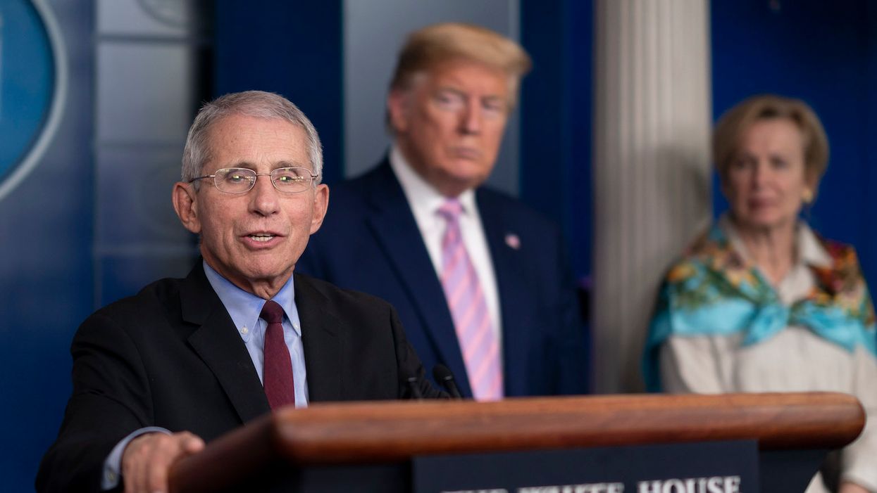 Trump lashes out at Dr. Fauci with a petty and personal smear