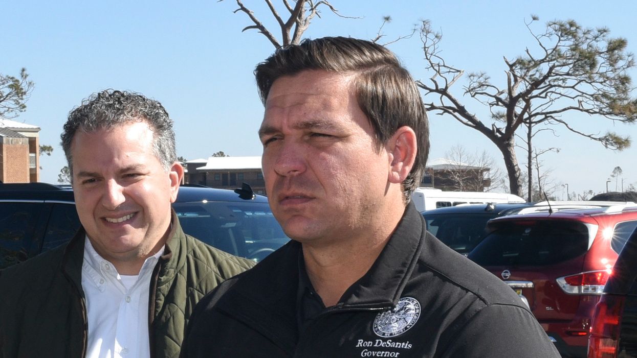 Florida Gov. DeSantis is pushing a last desperate gambit to remove felons from the voter rolls