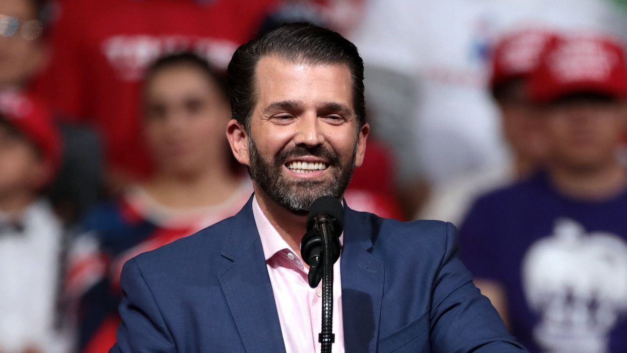 Donald Trump Jr. appears to concede that Biden defeated his father via campaign text message