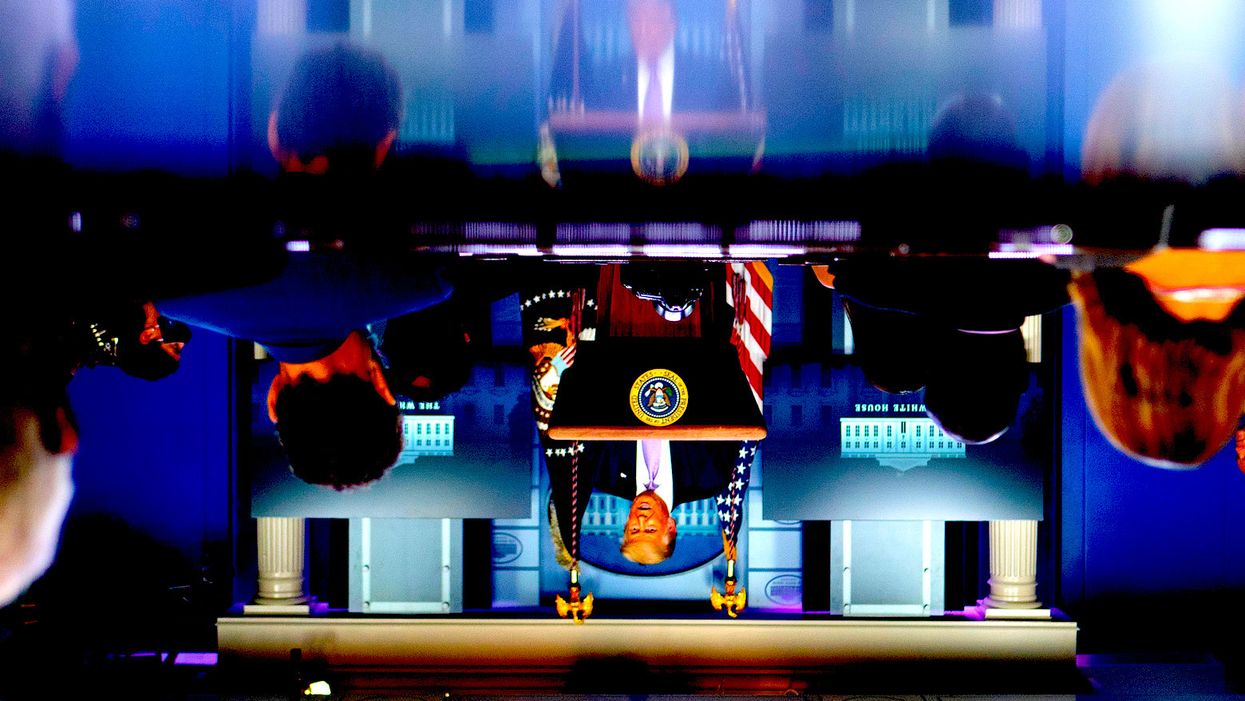 Trump's through-the-looking-glass presidency has turned the country inside out