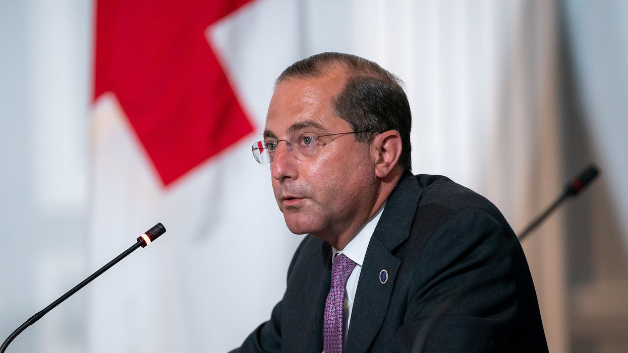 Secretary Azar's praise for Trump was accidentally revealing as COVID-19 reaches all-time high