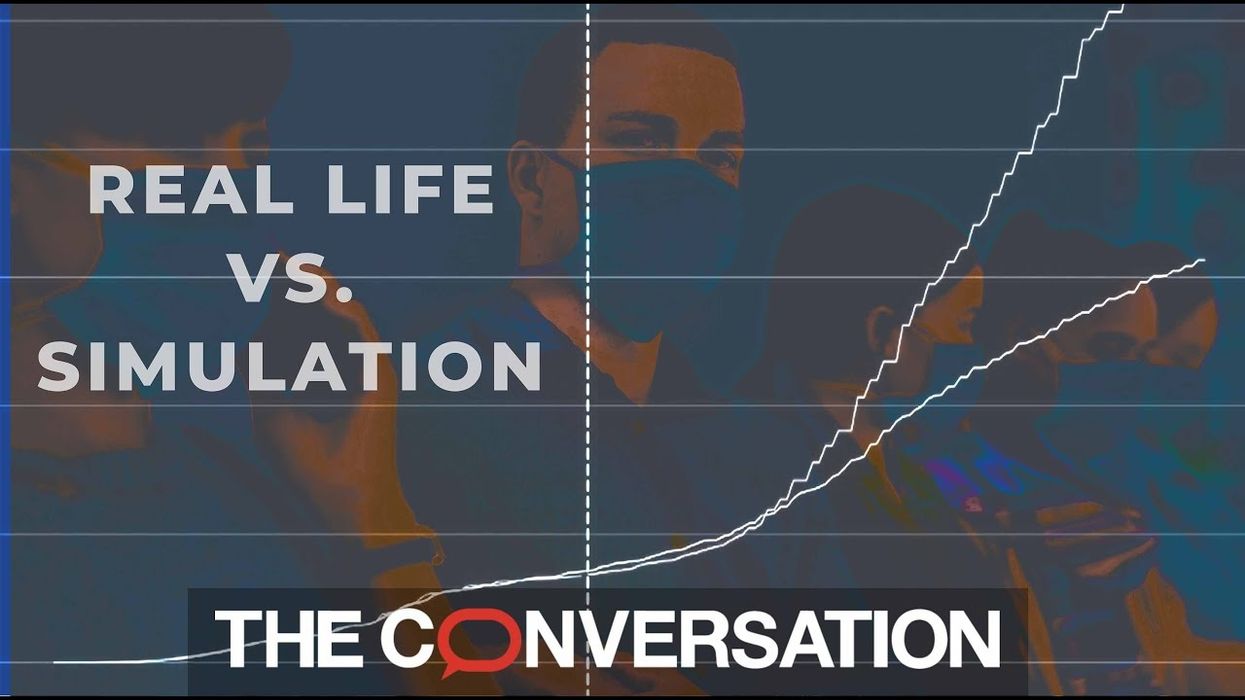 This data-driven model shows how wearing masks saves lives