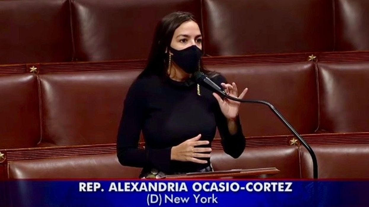 Watch: AOC excoriate Mitch McConnell on House floor