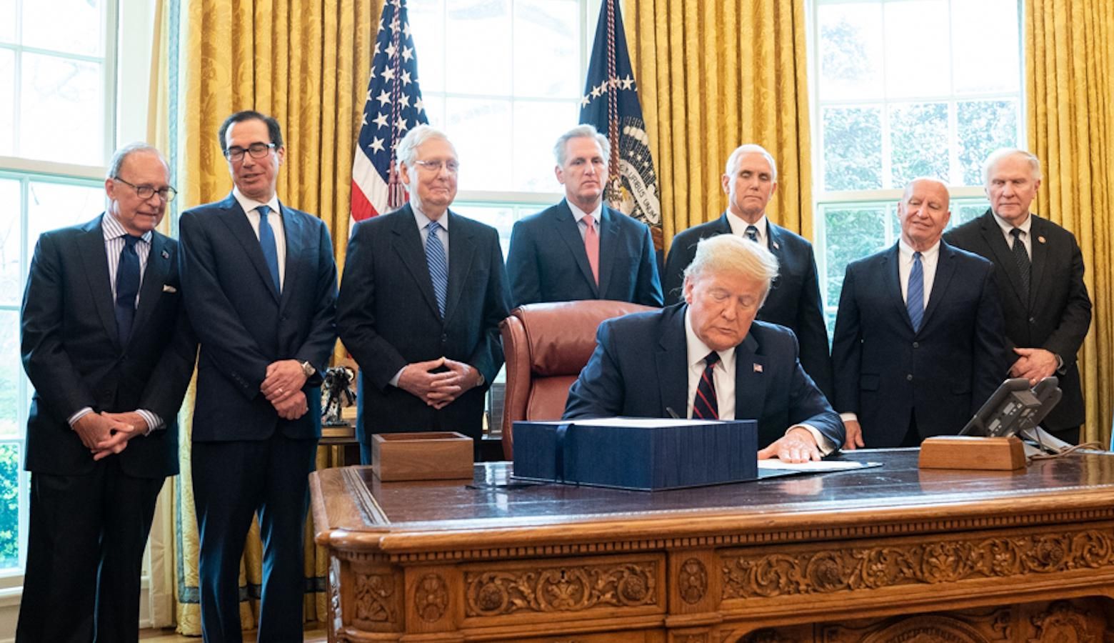 Mitch McConnell, oval office, kevin mccarthy, republicans, donald trump