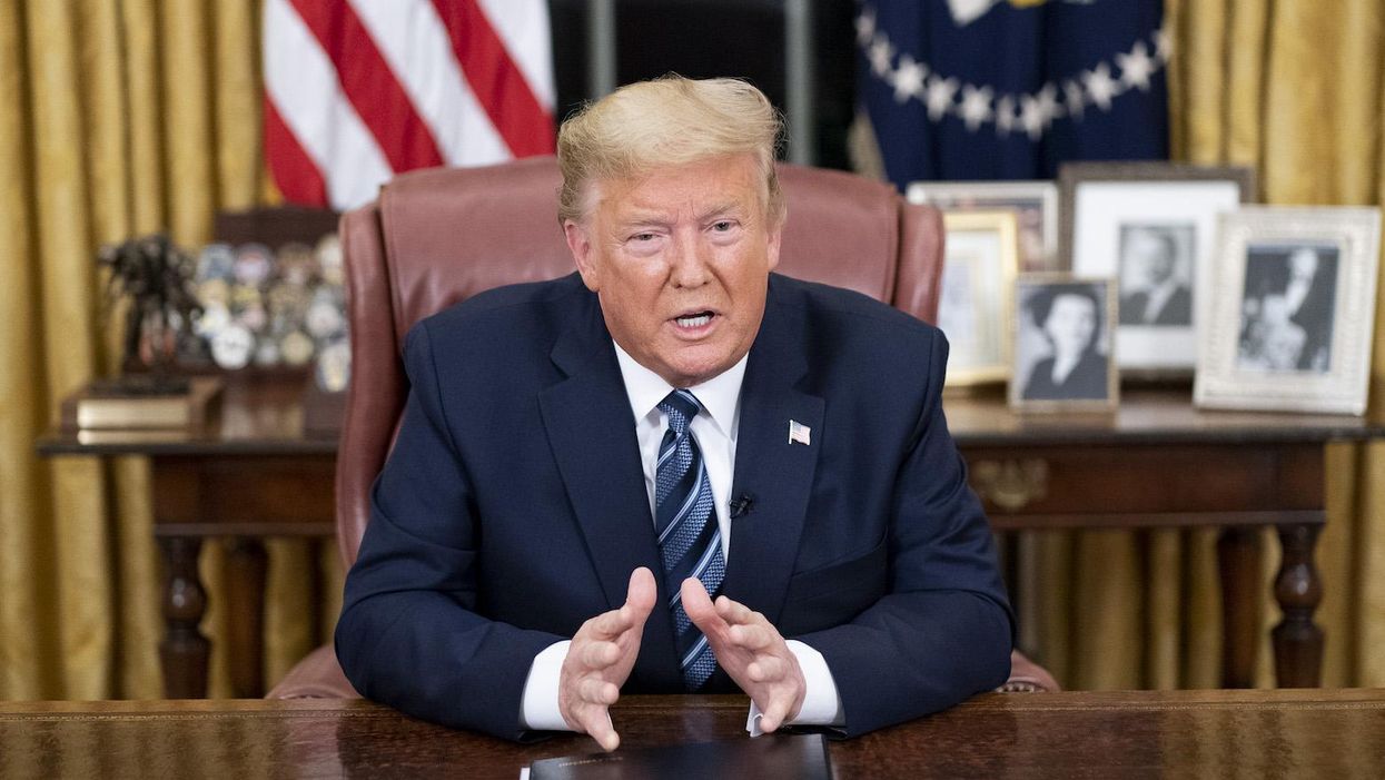 Trump stunned his own staff by privately praising QAnon extremists: report