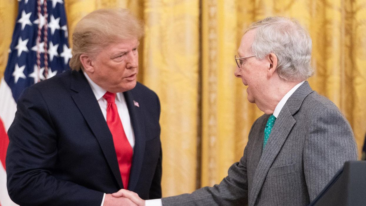 Trump and McConnell are finally breaking up