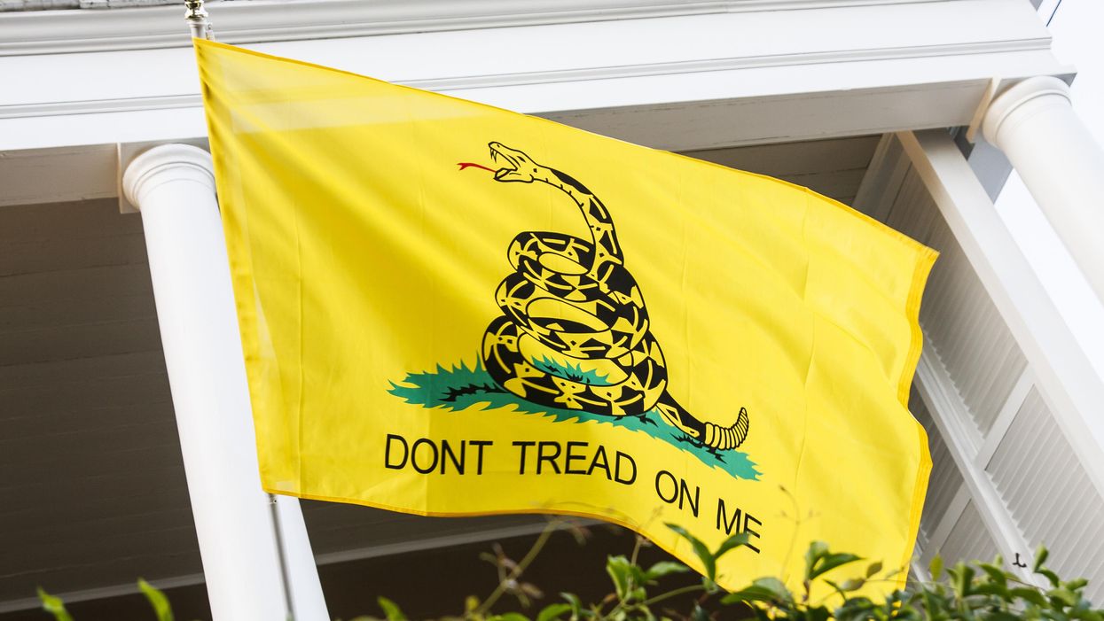 Woman trampled to death during Capitol riots carried a 'don't tread on me' flag