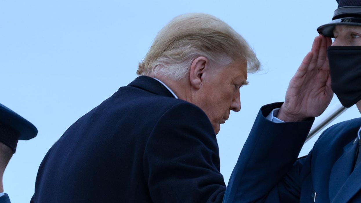 'Isolated and angry' trends as Trump rages in White House promising to 'never' admit Biden won: reports