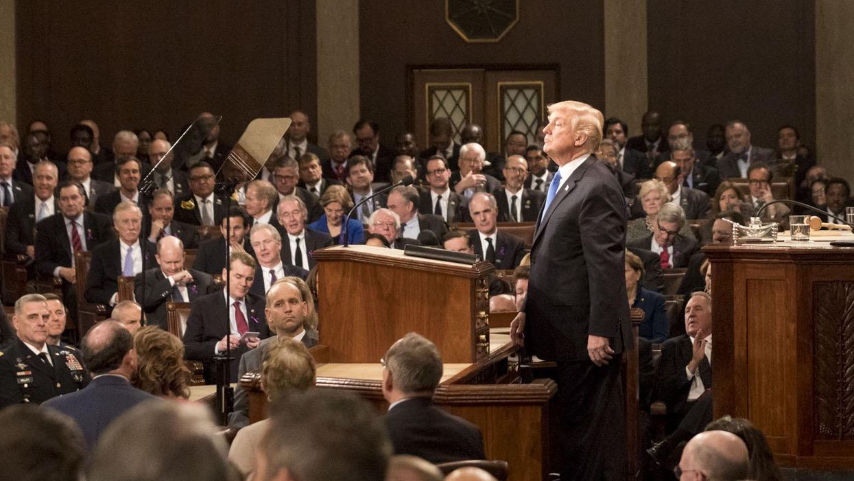 Trump is forcing the GOP into a humiliating bind as a parting gift