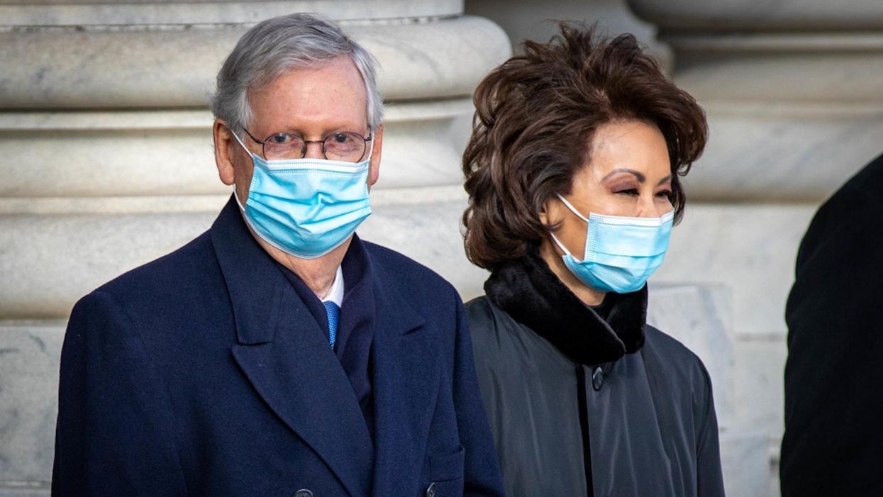 'Loony lies and conspiracy theories': Mitch McConnell goes off on Marjorie Taylor Greene