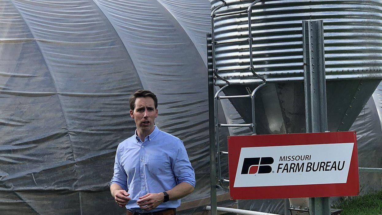 Josh Hawley has become 'the face of the Biden resistance': report