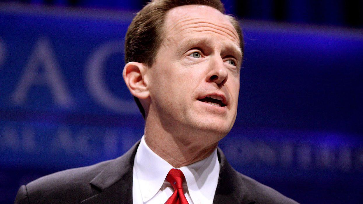 GOPer Toomey mocks Democrats trying to help veterans in defense of shooting down health bill