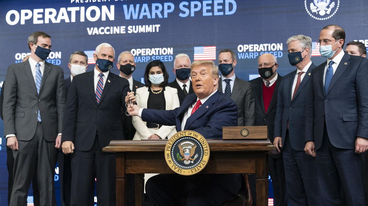 'Hunger Games–style chaos': Trump staffers at every level 'shamelessly' tried to get on vaccine short list