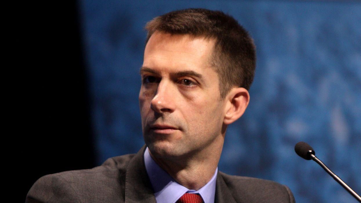 Tom Cotton sparks a Twitter firestorm after blaming Dem lawmakers for Trump's crime bill