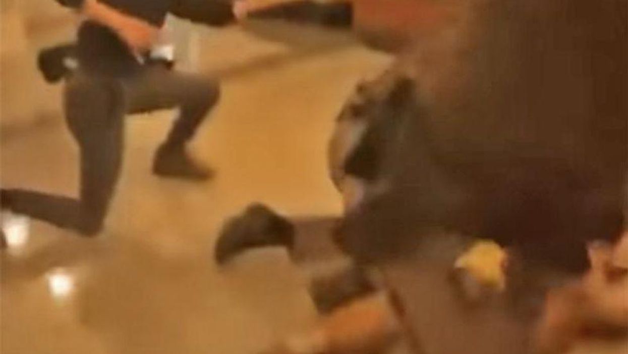 WATCH: Activist slammed to the ground by cops during Iowa capitol protest