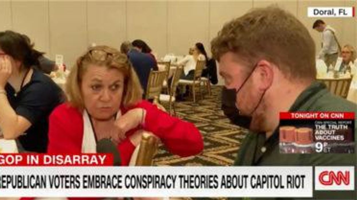 Watch CNN interview with Trump supporter who is clearly divorced from reality