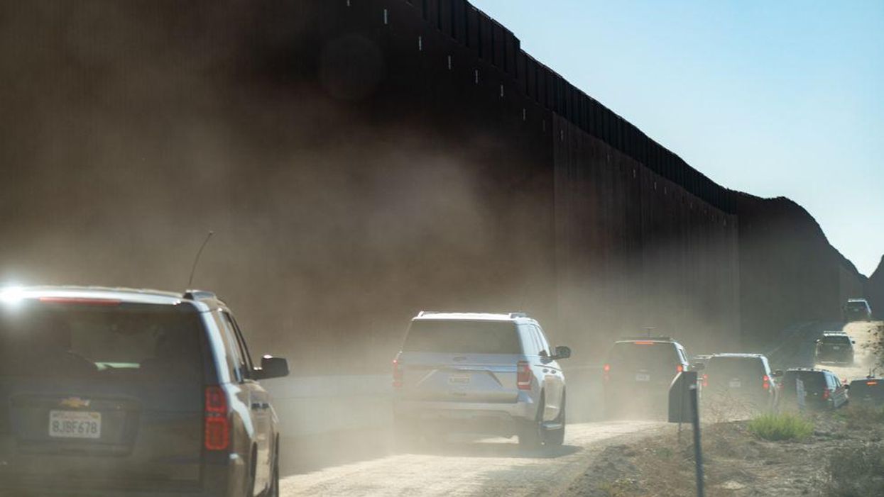 A moment of hesitation and the absurdity of the border