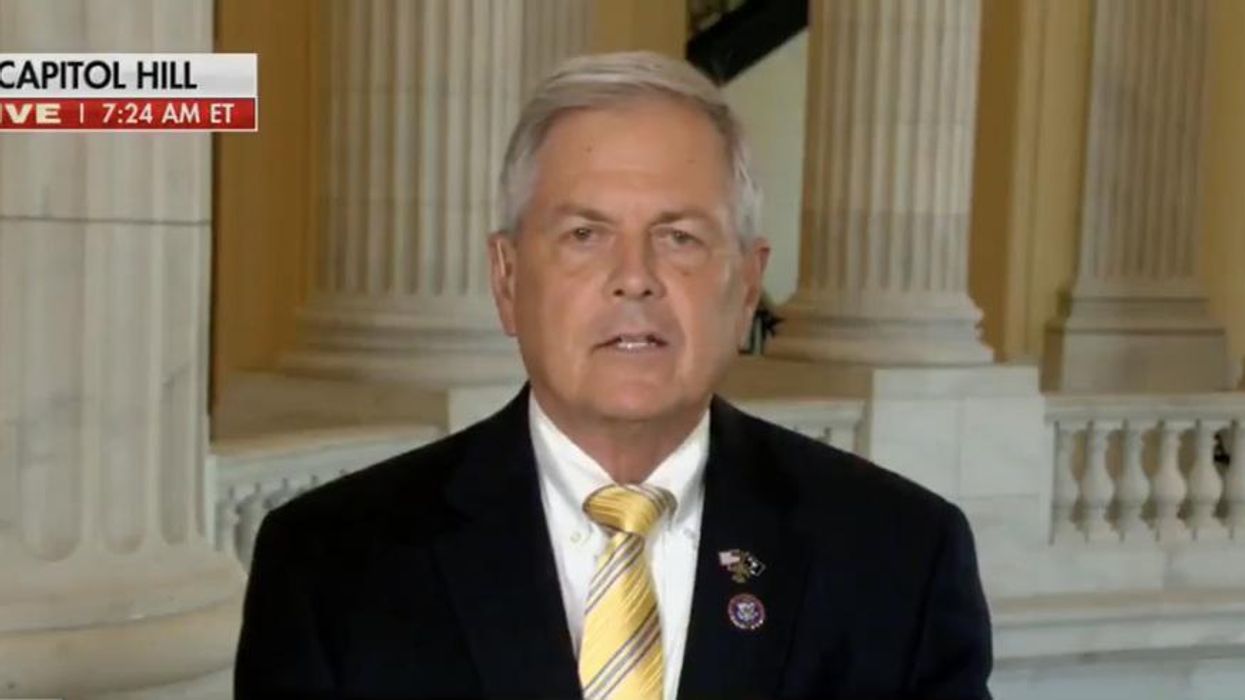'Get over it': COVID-denying congressman refusing to wear a mask slammed for saying he's 'just tired of it'