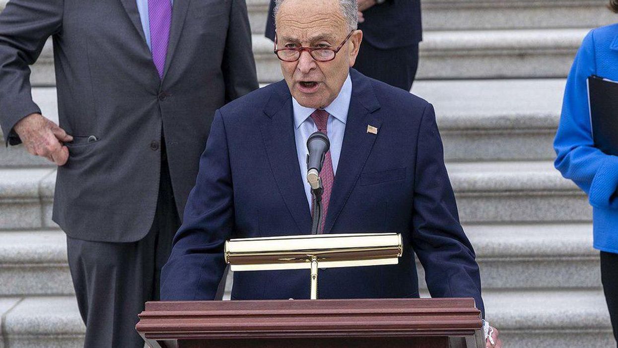 Chuck Schumer's Supreme Court rage should give us hope