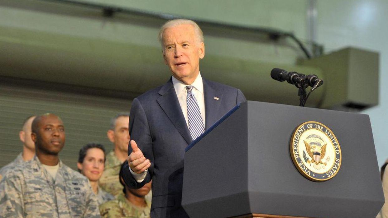 Watch: Biden mocks Trump at NATO when asked what happens if former president launches 2024 campaign