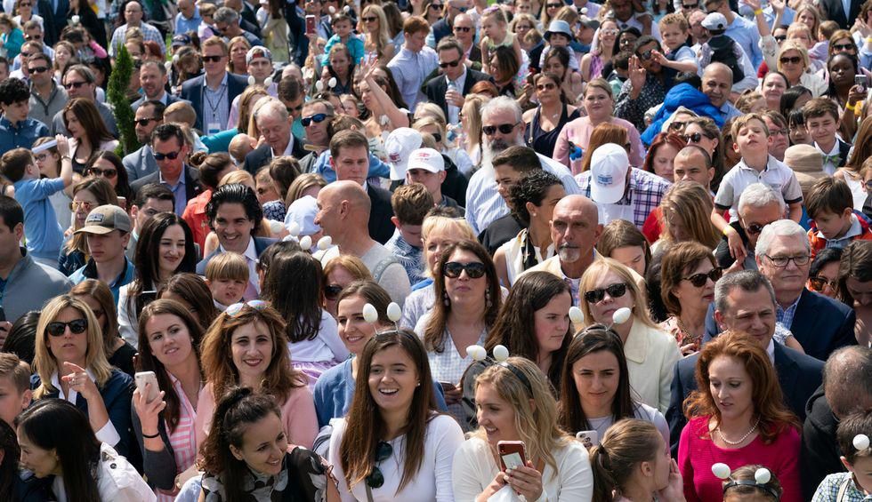 trump voters crowd