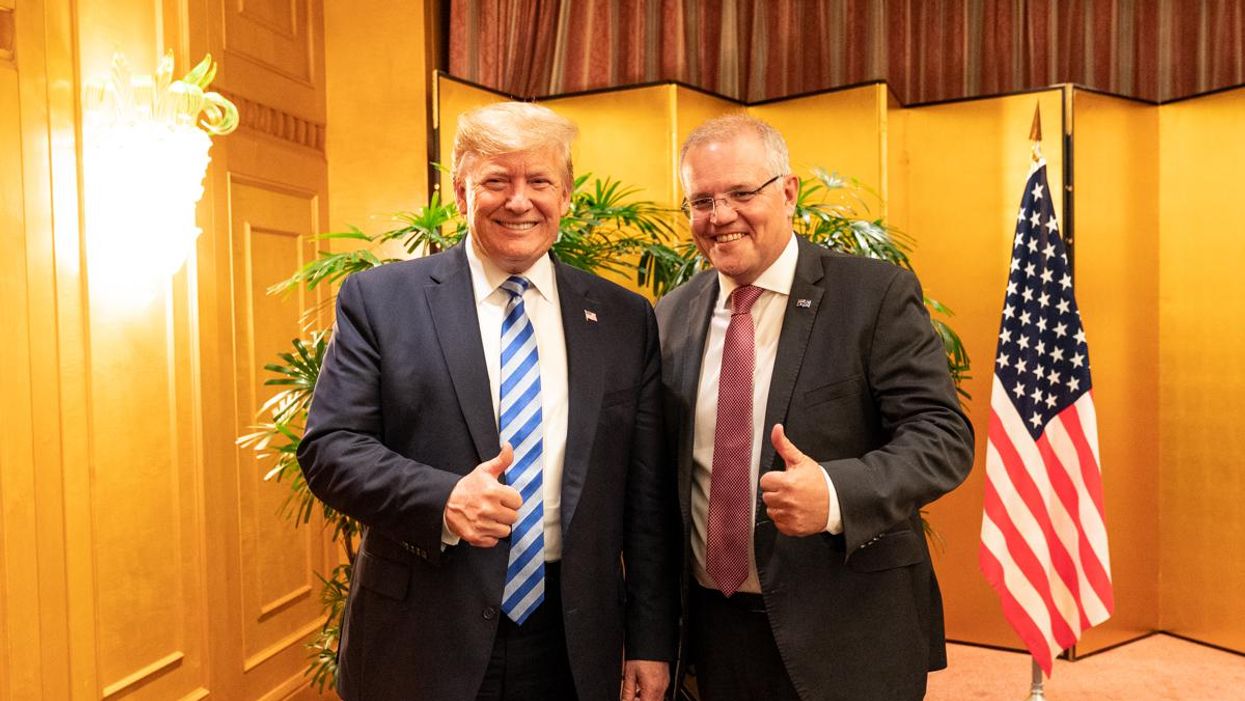 New report finds Australia's prime minister is connected to the country’s 'foremost QAnon booster'