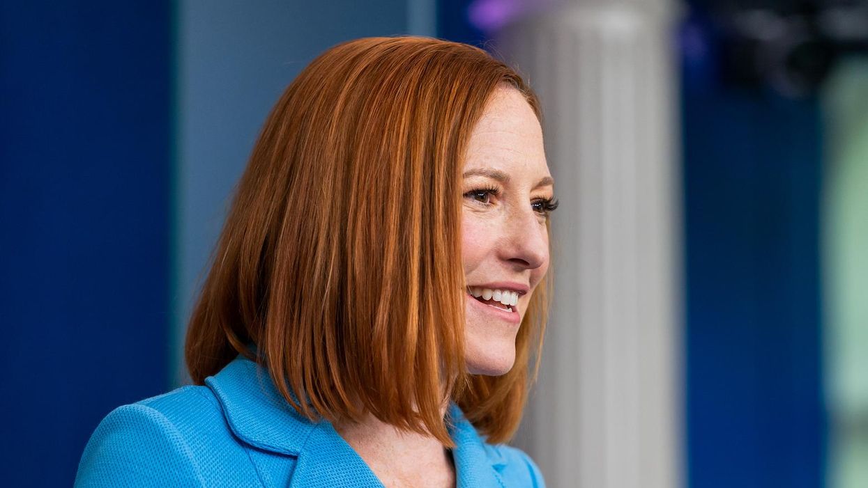 White House's Jen Psaki patiently explains to a Fox News reporter about the First Amendment